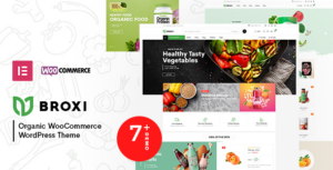 Broxi Organic & Food WooCommerce WP Theme