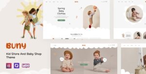 Buny Kids Store and Baby Shop WP Theme