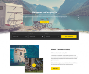 MotoPress Campterra Camping WP Theme for Outdoor Adventure Site