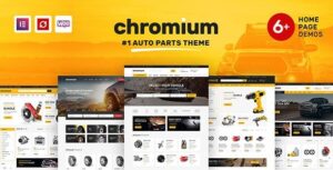 Chromium Auto Parts Shop WP Theme