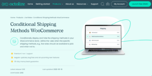 Conditional Shipping Methods WooCommerce (Octolize)
