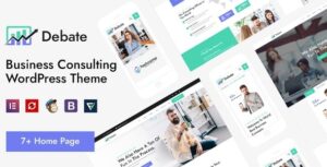 Debate Business Consulting WP Theme