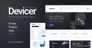 Devicer Electronics, Mobile & Tech Store WP Theme