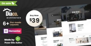 Diaco Architecture & Interior Design Elementor WP Theme