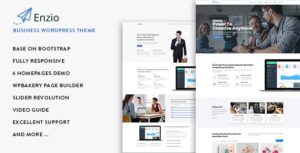 Enzio Responsive Business WP Theme