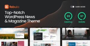 Fabula News & Magazine WP Theme