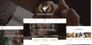 Faith & Hope A Modern Church & Religion Non-Profit Theme