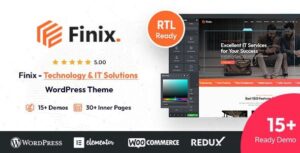Finix Technology & IT Solutions WP Theme