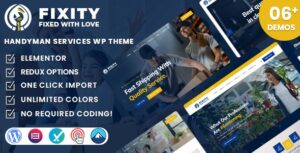Fixity Handyman Services WP Theme