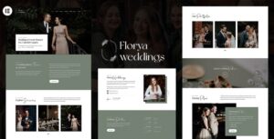 Florya Wedding and Event Planner Elementor WP Theme