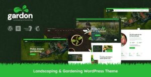 Gardon Landscaping & Gardening WP Theme