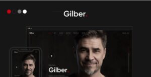 Gilber Personal CV/Resume WP Theme