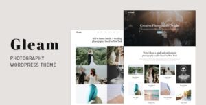Gleam Portfolio Photography WP Theme