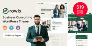 Growix Business Consulting WP Theme