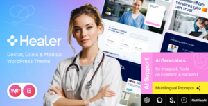 Healer Doctor, Clinic & Medical WP Theme