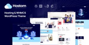 Hostom Web Hosting & WHMCS WP Theme