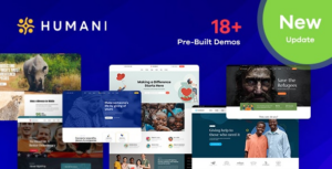 Humani Nonprofit & Charity WP Theme