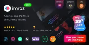 Imroz Agency & Portfolio Theme