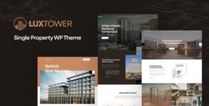 Luxtower Single Property WP Theme