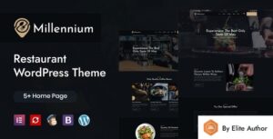 Millennium Restaurant WP Theme