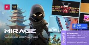 Mirage Game Studio WP Theme