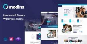 Modins Insurance & Finance WP Theme