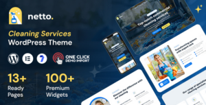 Netto Cleaning Company WP Theme