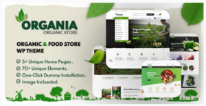 Organia Organic Food Store WP Theme
