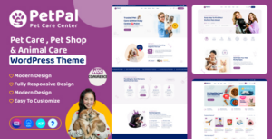 Petpal Pet Care & Pet Shop WP Theme