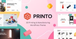 Printo 3D Printing & Manufacturing WP Theme
