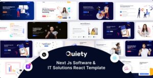 Quiety Nextjs Software & IT Solutions Template