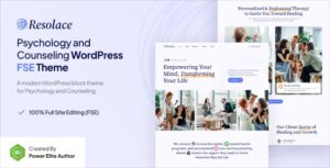 Resolace Psychology & Counseling FSE WP Theme
