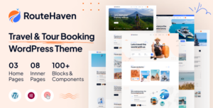 RouteHaven Travel & Tour Booking WP Theme