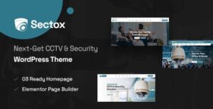 Sectox CCTV & Security WP Theme