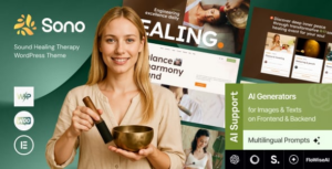 Sono Sound Healing Therapy WP Theme