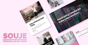Souje Personal WP Blog Theme