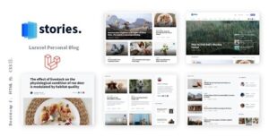 Stories Laravel Creative Multilingual Blog