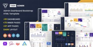 YashAdmin Admin Dashboard Bootstrap HTML Template