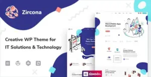 Zircona IT Solutions & Technology WP Theme