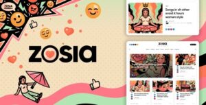 Zosia Personal WP Blog Theme