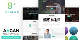 Aagan Startup Business Agency WP Theme
