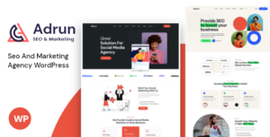Adrun Seo & Marketing Agency WP Theme
