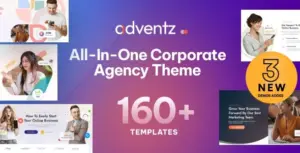 Adventz Corporate Business WP Theme