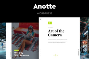 Anotte Horizontal Photography WP Theme