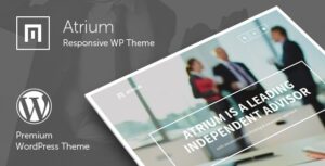 Atrium Finance Consulting WP Theme