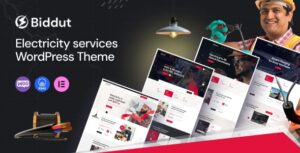 Biddut Electricity Services WP Theme