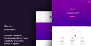 Blanka One Page WP Theme