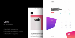 Caliris Responsive One Page WP Theme