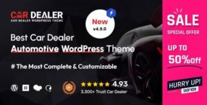 Car Dealer Automotive Responsive WP Theme