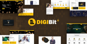 DigiBit Cryptocurrency Mining WP Theme